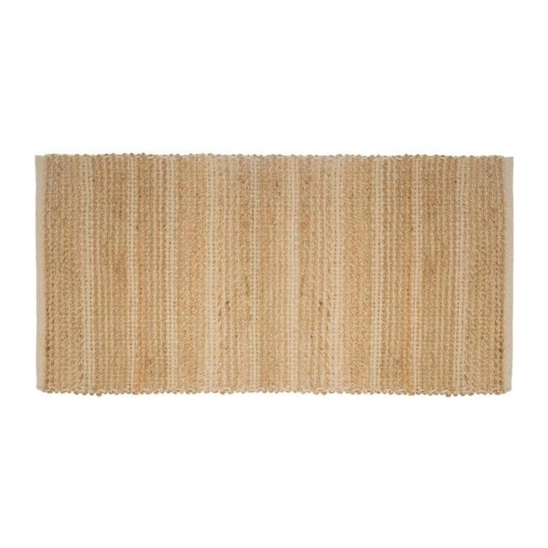 Tapis jute Chenil - 70 x 140 cm - Lin