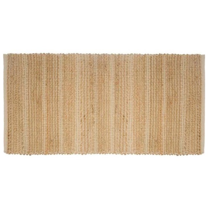 Tapis jute Chenil - 70 x 140 cm - Lin