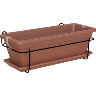 ARTEVASI - Kit balcon Jardiniere venezia 50cm terre cuite 50 x 19,5 x