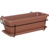 ARTEVASI - Kit balcon Jardiniere venezia 50cm terre cuite 50 x 19,5 x h16,3 cm - 1,14l