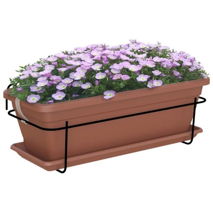 ARTEVASI - Kit balcon Jardiniere venezia 50cm terre cuite 50 x 19,5 x