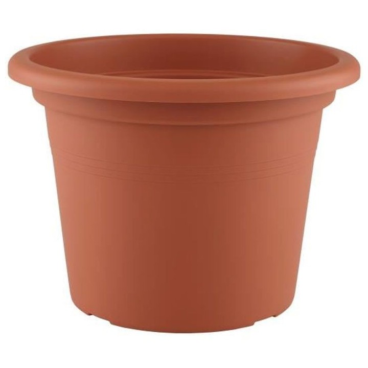ARTEVASI Pot de fleurs Venezia Cilindro - 50 cm - Coloris terre cuite