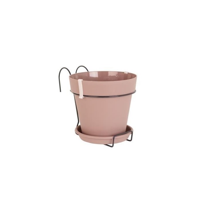 ARTEVASI Pot de fleurs Capri pour balcon - 4 L - 20 x 20 x 18,9 cm - T