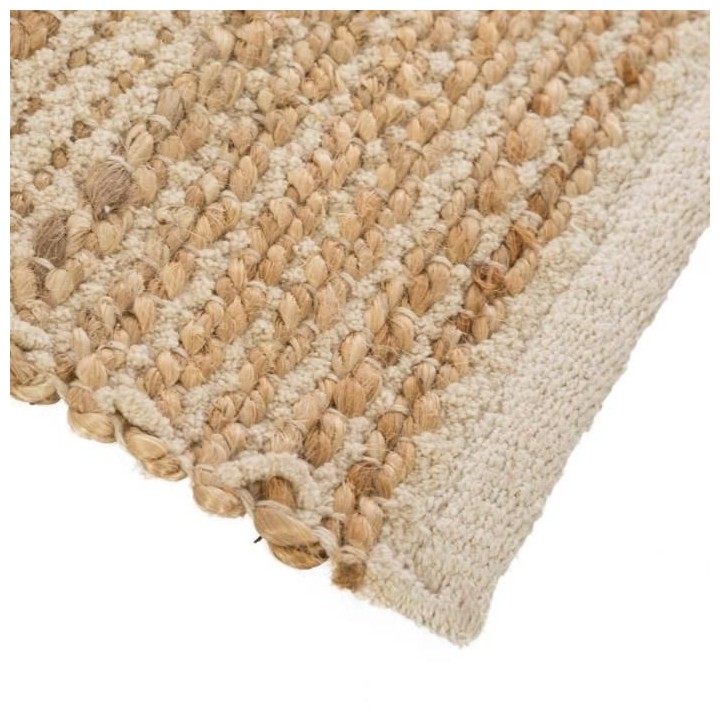 Tapis jute Chenil - 70 x 140 cm - Lin