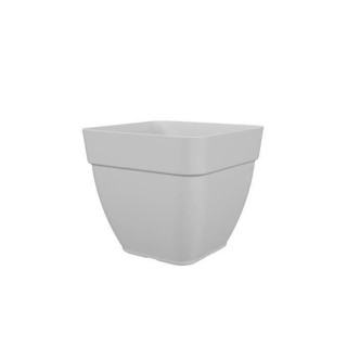 Pot a fleurs et plantes carré CAPRI CAMPANA - Plastique - 37x37 cm -