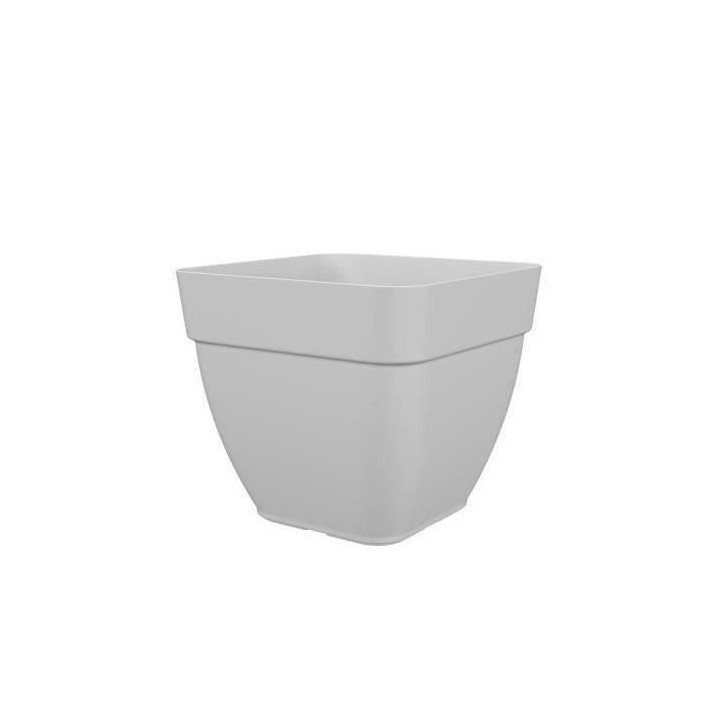 Pot a fleurs et plantes carré CAPRI CAMPANA - Plastique - 37x37 cm -