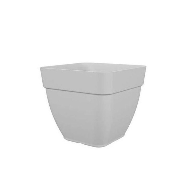 Pot a fleurs et plantes carré CAPRI CAMPANA - Plastique - 37x37 cm -