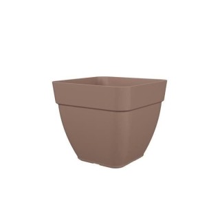 Pot a fleurs et plantes carré CAPRI CAMPANA - Plastique - 37x37 cm -