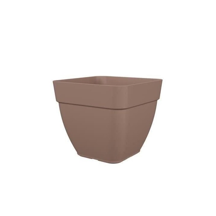 Pot a fleurs et plantes carré CAPRI CAMPANA - Plastique - 37x37 cm -