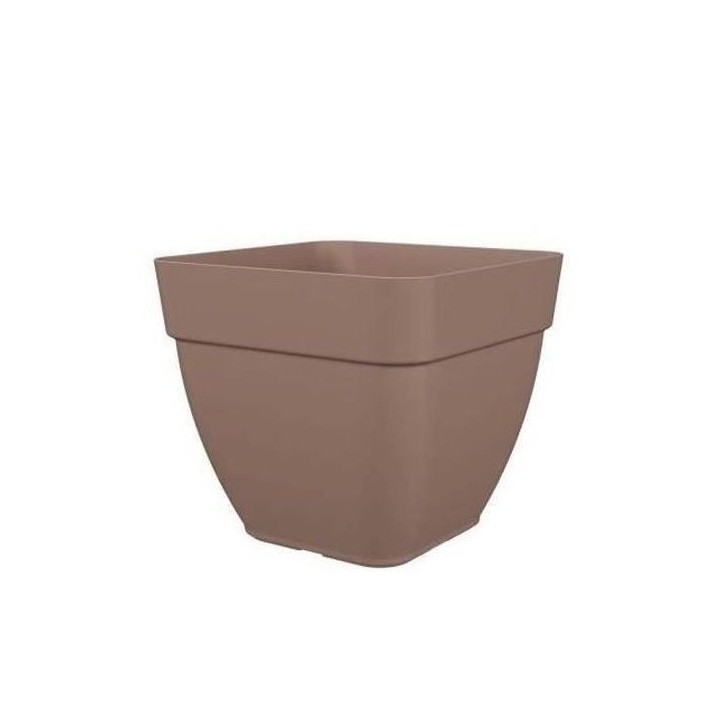 Pot a fleurs et plantes carré CAPRI CAMPANA - Plastique - 37x37 cm -