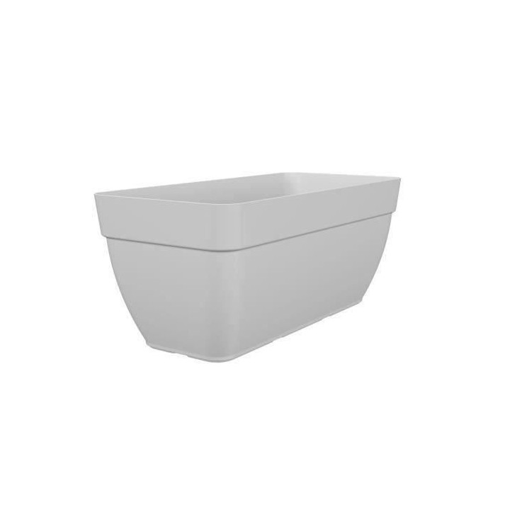 Jardiniere CAPRI CAMPANA XL - Plastique - 80 cm - Blanc - ARTEVASI
