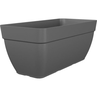 Jardiniere CAPRI CAMPANA XL - Plastique - 80 cm - Anthracite - ARTEVAS