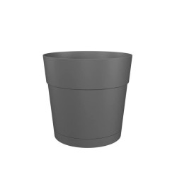 Pot a fleurs et plantes rond CAPRI LARGE - Plastique - Réservoir d'eau - diametre 50 cm - Blanc - ARTEVASI