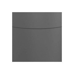 Pot a fleurs et plantes rond CAPRI LARGE - Plastique - Réservoir d'eau - diametre 50 cm - Anthracite - ARTEVASI