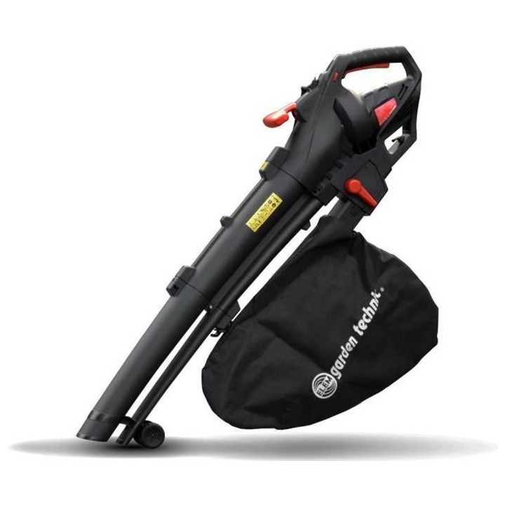ELEM GARDEN TECHNIC Aspirateur souffleur broyeur de feuilles 3000 W