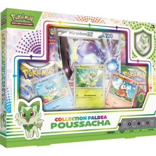 Pokemon - Collection Paldea - Coffret Coiffeton, Chochodile ou Poussac