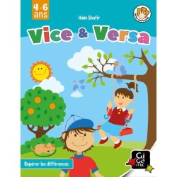 Vice & Versa Nf - Jeu d'observation - GIGAMIC - A partir de 4 ans