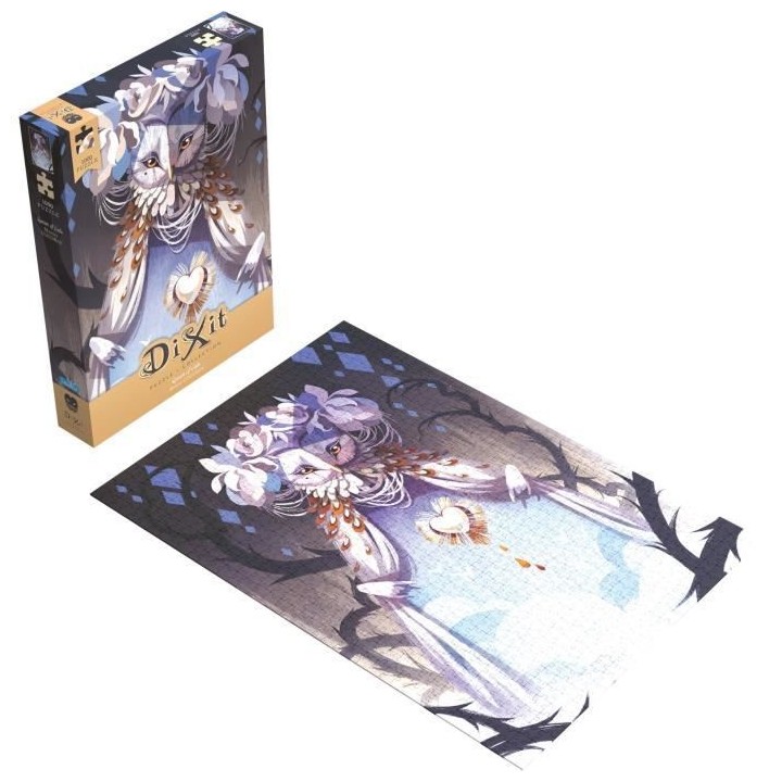 Dixit Puzzle 1000p Queen Owls - Asmodee - Jeu de société