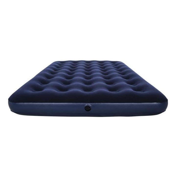 BESTWAY Matelas gonflable floqué Horizon Double + Pompe électrique S