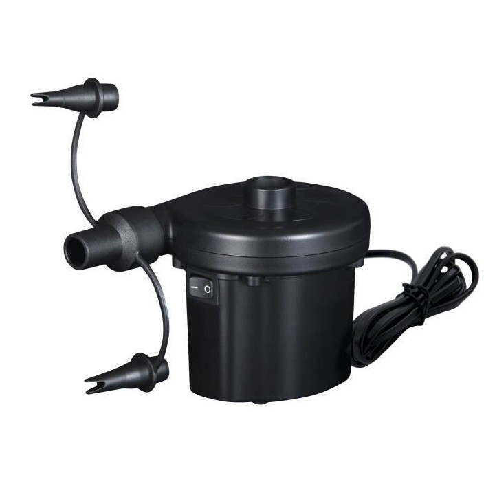 BESTWAY Matelas gonflable floqué Horizon Double + Pompe électrique S