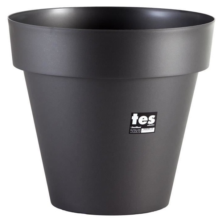 Pot de fleurs rond Ø 48cm - Anthracite