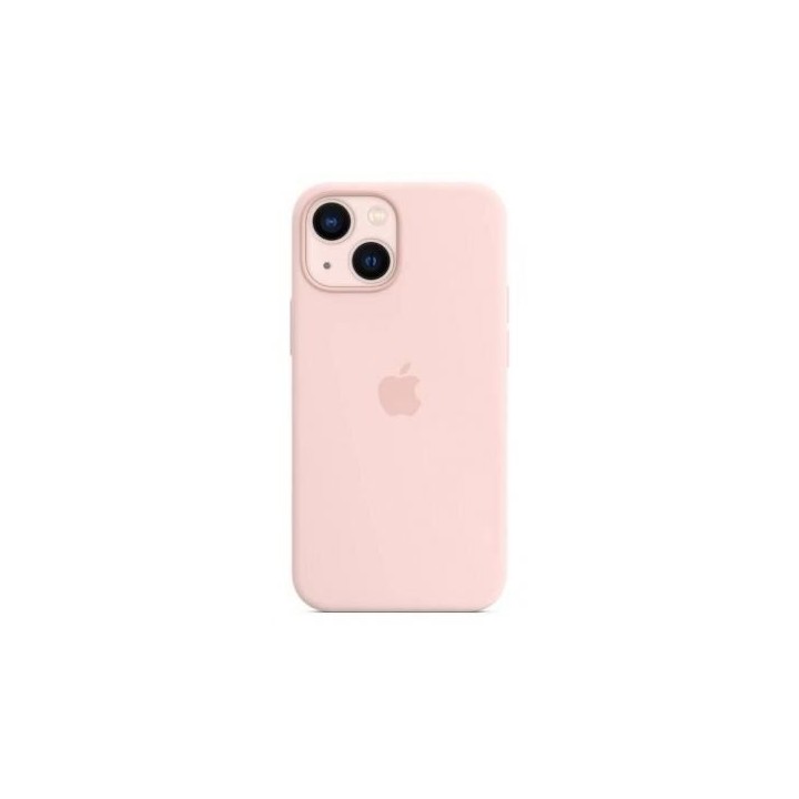 Coque APPLE iPhone 13 silicone Chalk Pink