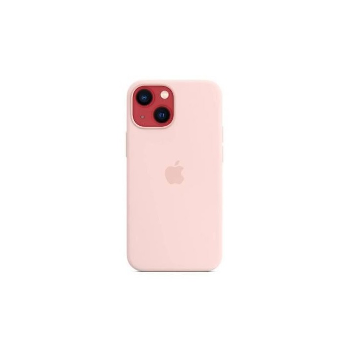 Coque APPLE iPhone 13 silicone Chalk Pink