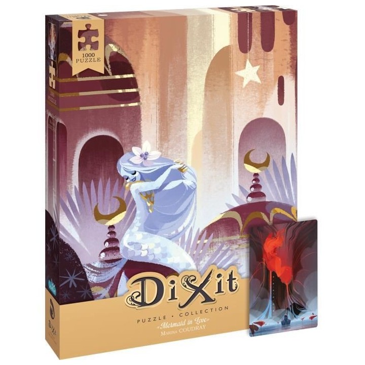 Dixit Puzzle 1000p Mermaid - Asmodee - Jeu de société