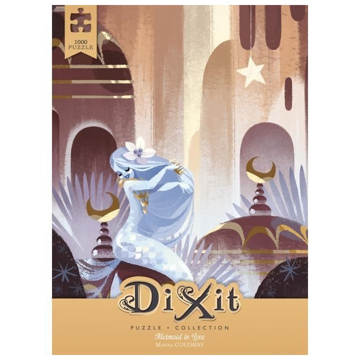 Dixit Puzzle 1000p Mermaid - Asmodee - Jeu de société