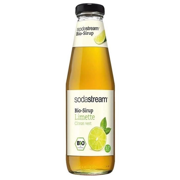 SODASTREAM 30011347 - Sirop Sodastream Bio Citron Vert - 500 ml
