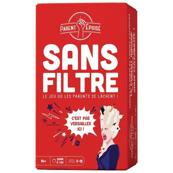 Parent Epuisé Sans filtre - Asmodee - Jeu de société