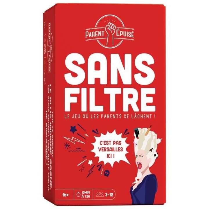 Parent Epuisé Sans filtre - Asmodee - Jeu de société