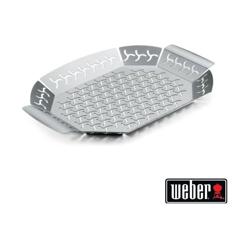 Panier a légumes WEBER - grand modele, acier inoxydable