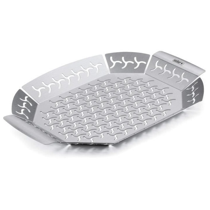 Panier a légumes WEBER - grand modele, acier inoxydable