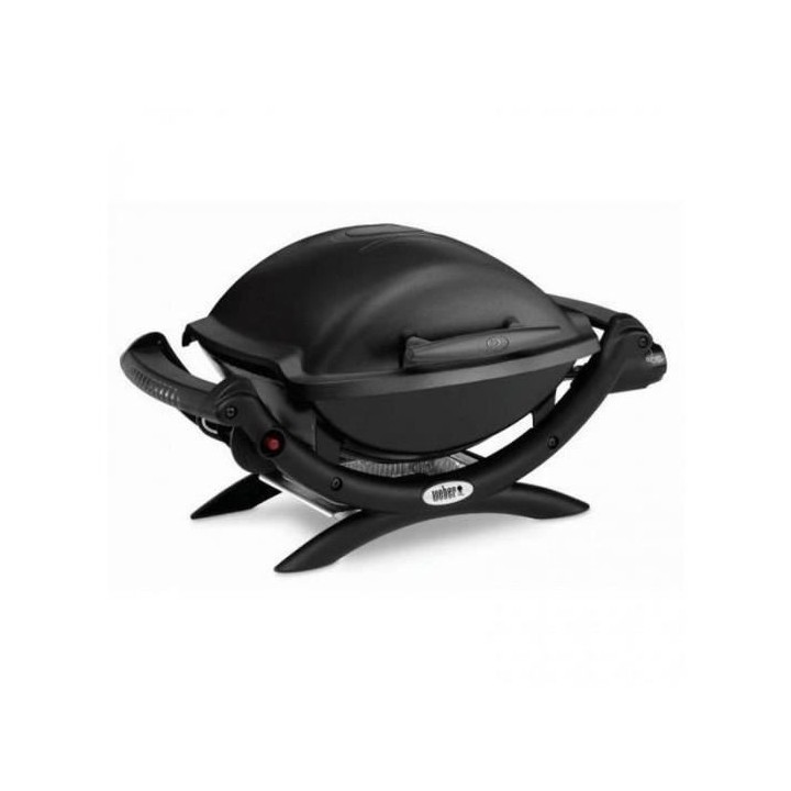 Barbecue a gaz WEBER Q1000 avec stand - Grille acier 455x39 cm - Tuyau