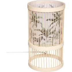 Lampe bambou Safari