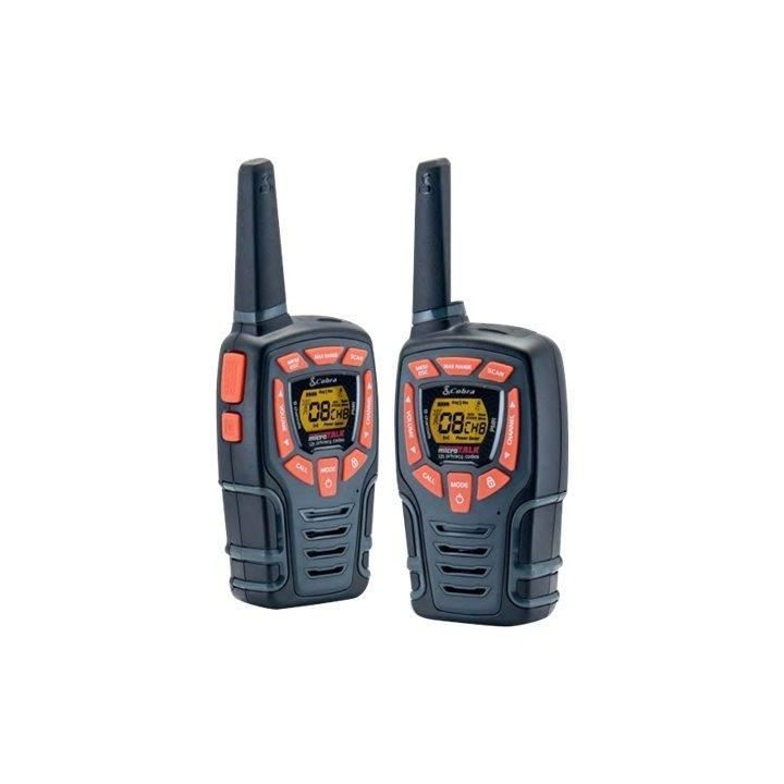 COBRA Talkie Walkie PMR AM845 - Portée 10km - Water resistant
