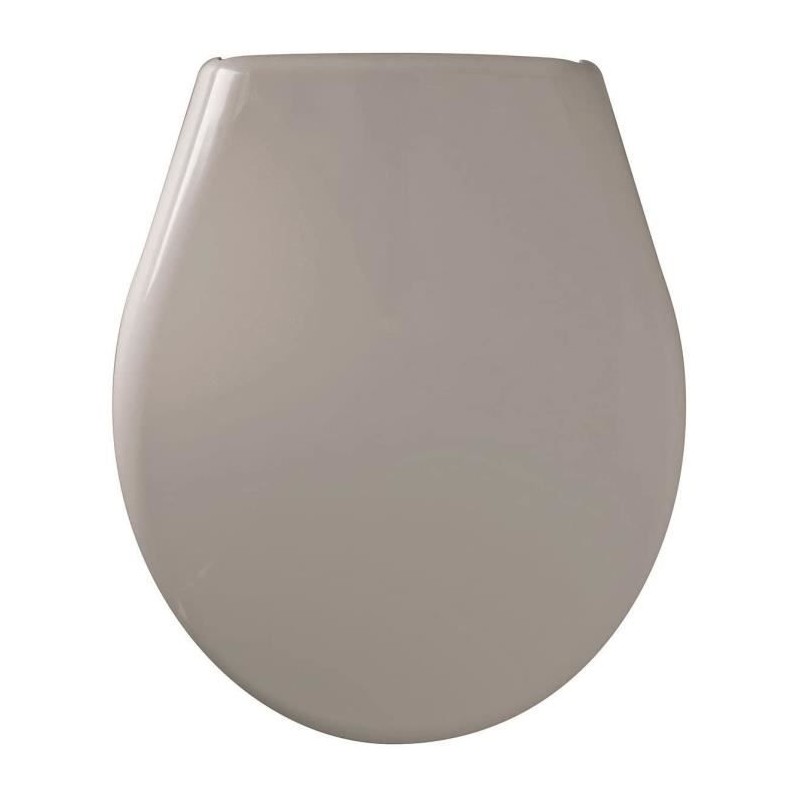 ABATTANT MARINA TAUPE - POLYPROPYLENE