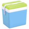 EDA PLASTIQUE Glaciere Promotion - Conservation au frais 11H - Bleu turquoise et vert anis - 24 L