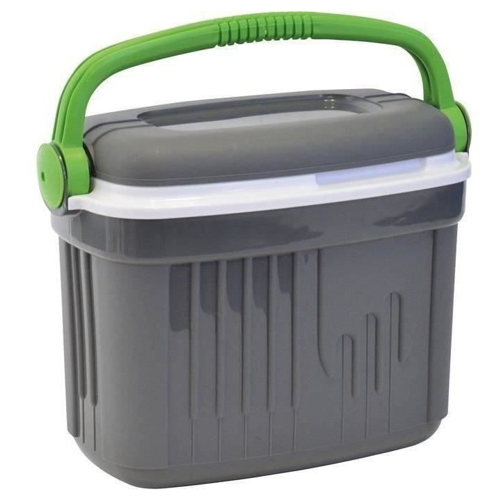 Glaciere Iceberg 8 L gris galet et vert matcha