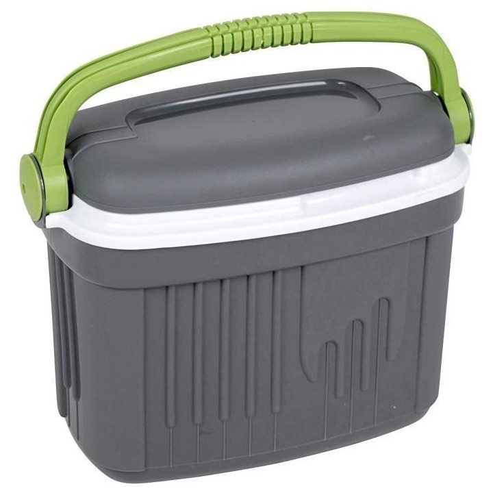 Glaciere Iceberg 8 L gris galet et vert matcha