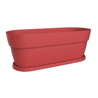 EDA Jardiniere Cancun - 80 cm - 38 L - Rouge