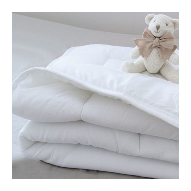 DOMIVA Couette - Microfibre 100% Polyester - 300 gr/m² - Blanc - 70 x 120 cm