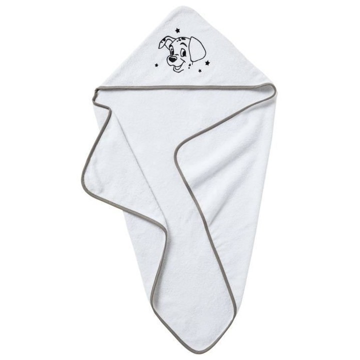 Cape de bain DISNEY 101 DALMATIENS - Des la naissance - Coton - 75 x 7