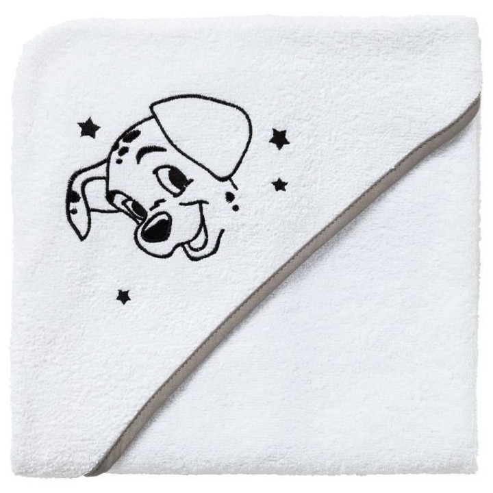 Cape de bain DISNEY 101 DALMATIENS - Des la naissance - Coton - 75 x 7