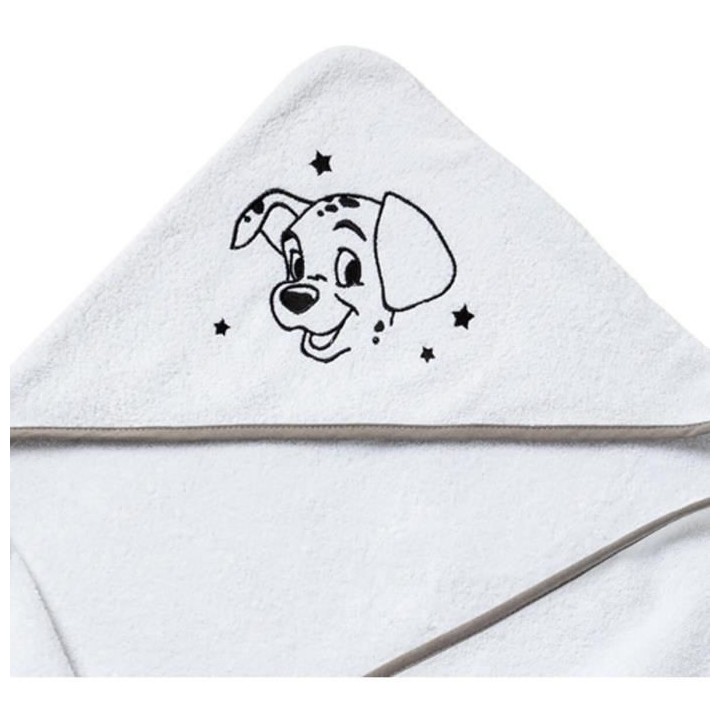 Cape de bain DISNEY 101 DALMATIENS - Des la naissance - Coton - 75 x 7