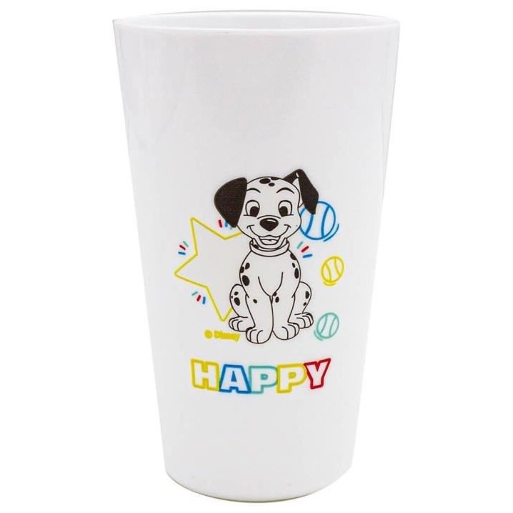 Coffret repas DISNEY 101 DALMATIENS - Assiette+Bol+Gobelet+Couverts -