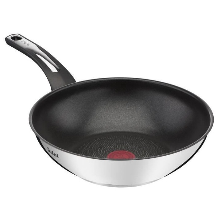 TEFAL E3001904 Emotion poele wok 28cm, revetement anti-adhésif, tous