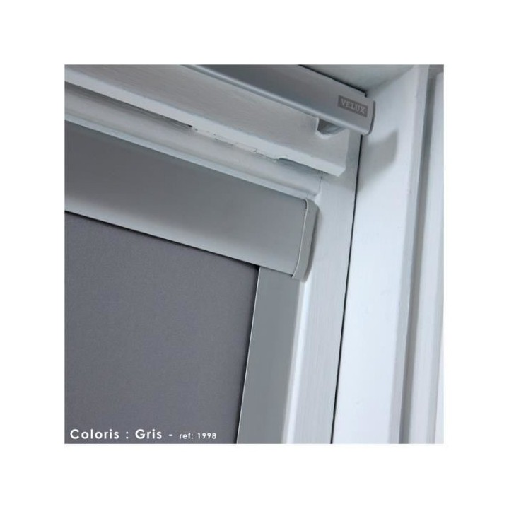 MADECOSTORE Store Enrouleur Occultant Cadre Alu compatible VELUX - Bei