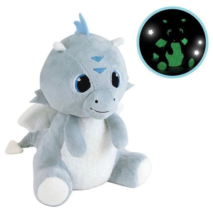 LIMINOU LEON LE DRAGON peluche +/- 21 cm
